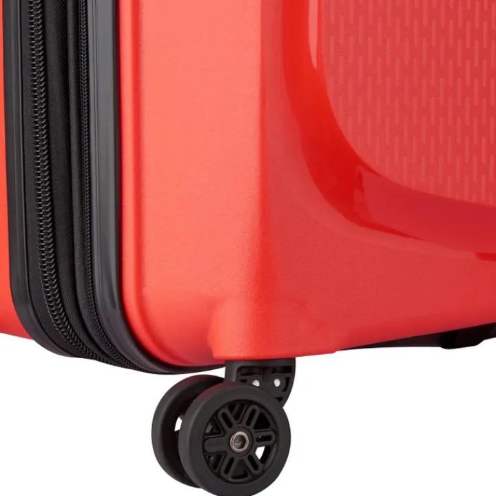 Reistrolleys|Reiskoffers>Delsey Belmont Plus MR Trolley XL Expandable red