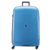 Reistrolleys|Reiskoffers>Delsey Belmont Plus MR Trolley XL Expandable blue