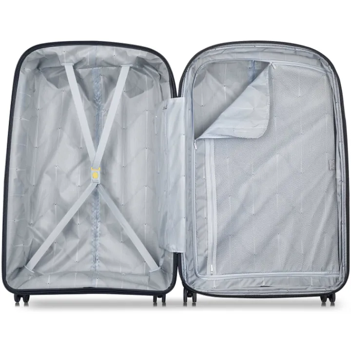 Reistrolleys|Reiskoffers>Delsey Belmont Plus MR Trolley XL Expandable blue