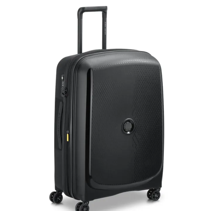Reistrolleys|Reiskoffers>Delsey Belmont Plus MR Trolley M Expandable black