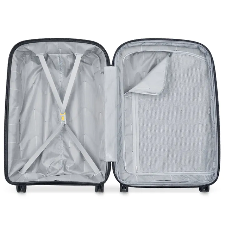 Reistrolleys|Reiskoffers>Delsey Belmont Plus MR Trolley M Expandable black
