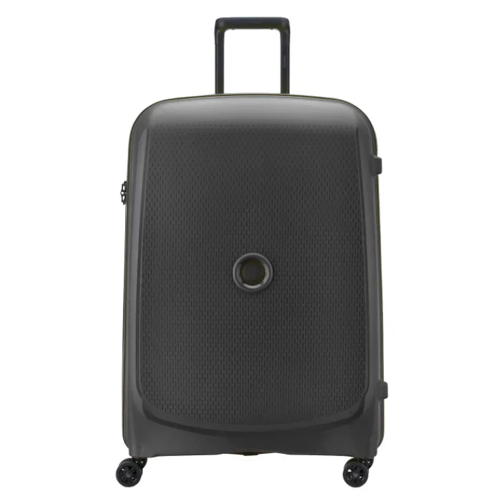Reistrolleys|Reiskoffers>Delsey Belmont Plus MR Trolley L black