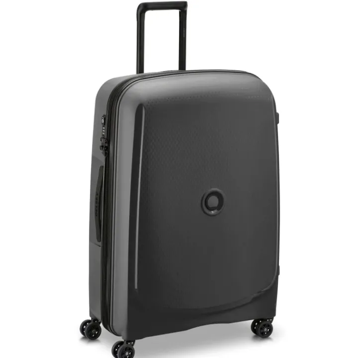 Reistrolleys|Reiskoffers>Delsey Belmont Plus MR Trolley L black