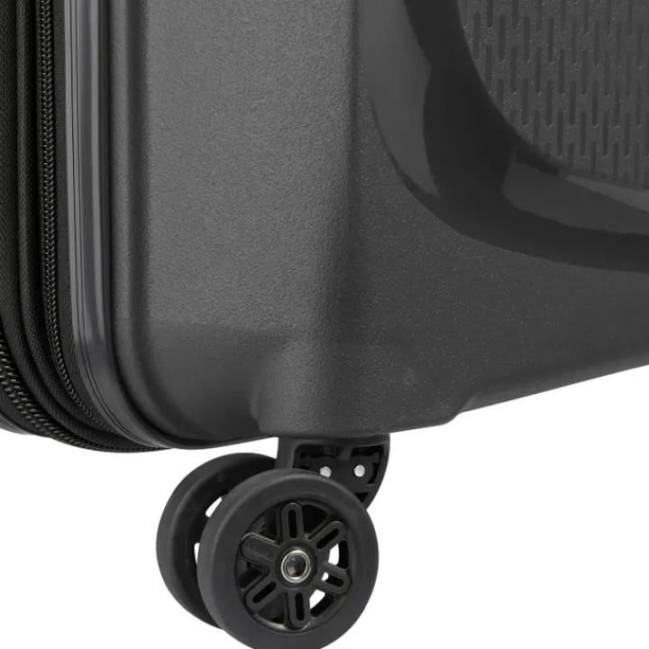 Reistrolleys|Reiskoffers>Delsey Belmont Plus MR Trolley L black