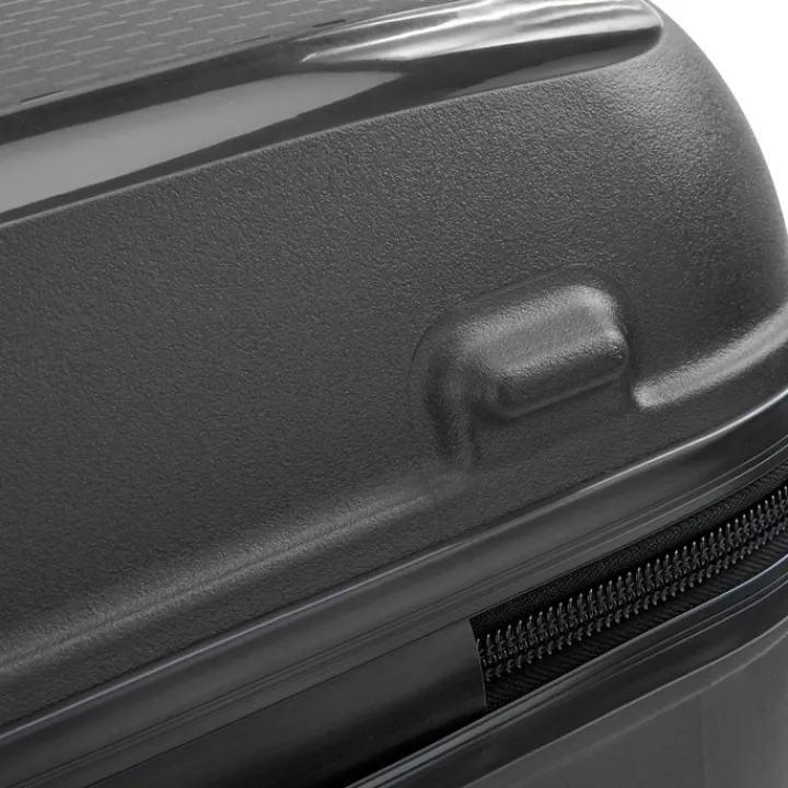 Reistrolleys|Reiskoffers>Delsey Belmont Plus MR Trolley L black
