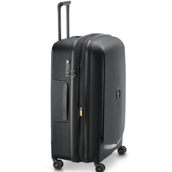 Reistrolleys|Reiskoffers>Delsey Belmont Plus MR Trolley L Expandable black