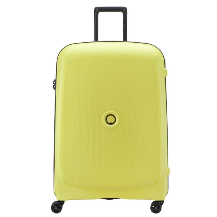 Reistrolleys|Reiskoffers>Delsey Belmont Plus MR Trolley L green chartreuse