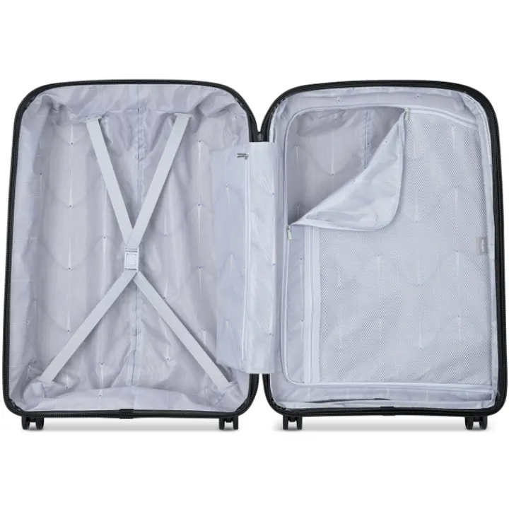 Reistrolleys|Reiskoffers>Delsey Belmont Plus MR Trolley L green chartreuse