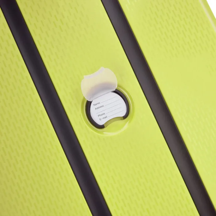 Reistrolleys|Reiskoffers>Delsey Belmont Plus MR Trolley L green chartreuse