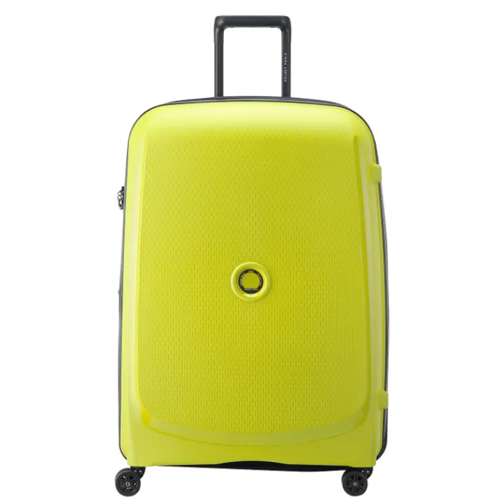 Reistrolleys|Reiskoffers>Delsey Belmont Plus MR Trolley L Expandable green chartreuse