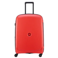 Reistrolleys|Reiskoffers>Delsey Belmont Plus MR Trolley M Expandable red