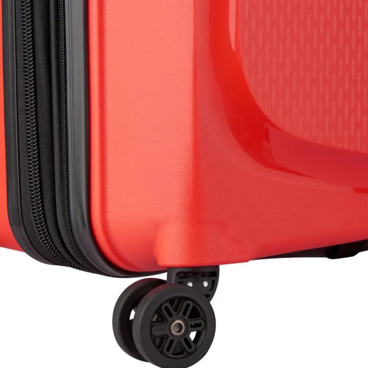 Reistrolleys|Reiskoffers>Delsey Belmont Plus MR Trolley M Expandable red