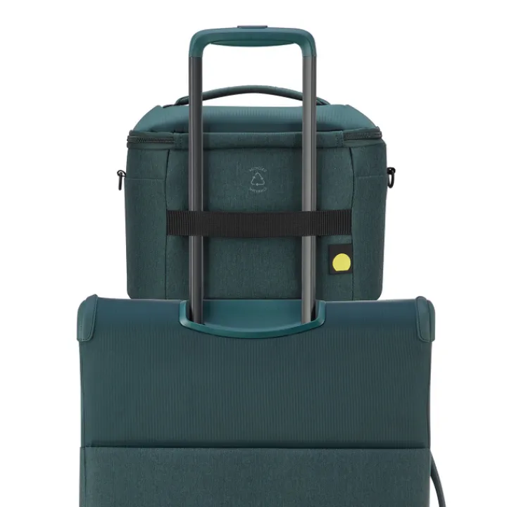 Beautycases>Delsey Brochant 3 Beauty Case pine green