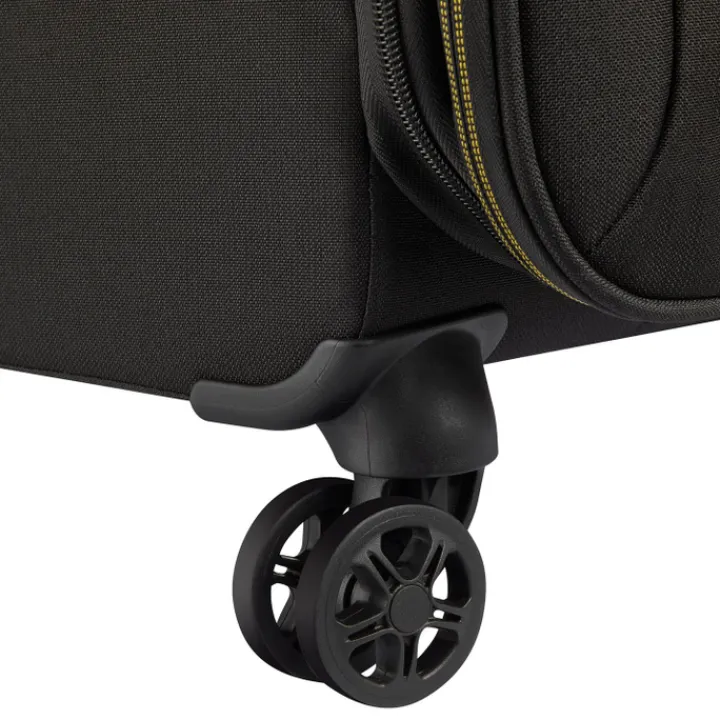 Reistrolleys|Reiskoffers>Delsey Brochant 3 Trolley 67 Expandable black