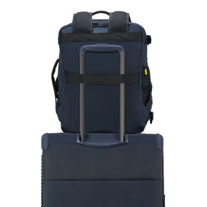 Kleine Reistassen|Handbagage Reistassen>Delsey Brochant 3 Underseater Backpack navy blue