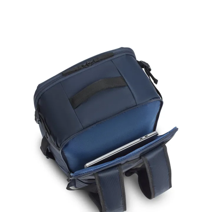 Kleine Reistassen|Handbagage Reistassen>Delsey Brochant 3 Underseater Backpack navy blue