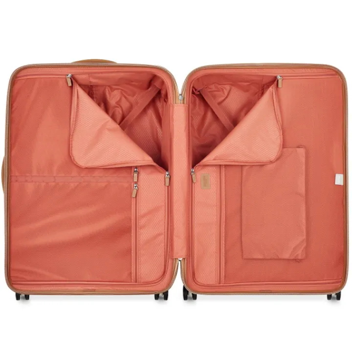 Reistrolleys|Reiskoffers>Delsey Chatelet Air 2.0 4 Wheel Large Trolley 82 angora