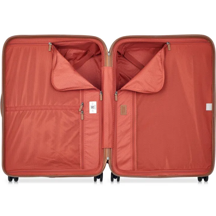 Reistrolleys|Reiskoffers>Delsey Chatelet Air 2.0 4 Wheel Large Trolley 76 navy blue