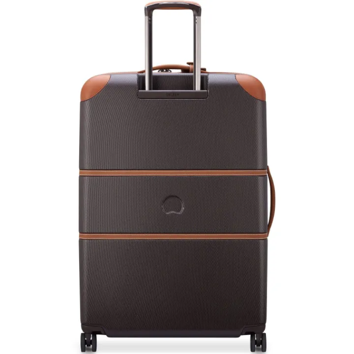 Reistrolleys|Reiskoffers>Delsey Chatelet Air 2.0 4 Wheel Large Trolley 82 brown