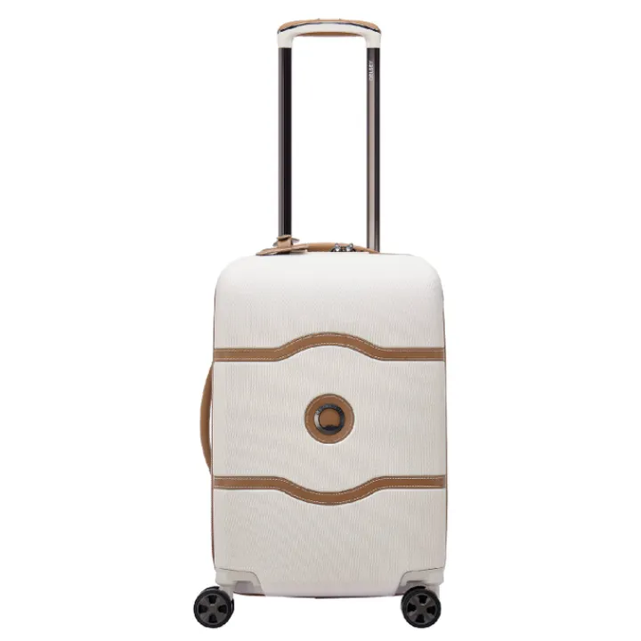 Handbagage Trolleys|Reistrolleys>Delsey Chatelet Air 2.0 4 Wheel Cabin Trolley 55/35 angora