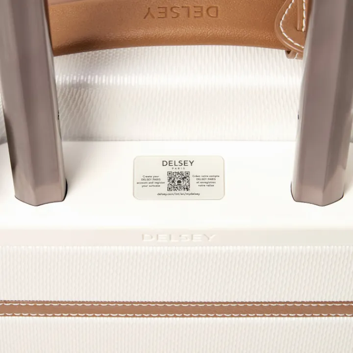 Handbagage Trolleys|Reistrolleys>Delsey Chatelet Air 2.0 4 Wheel Cabin Trolley 55/35 angora