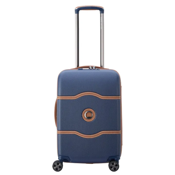 Handbagage Trolleys|Reistrolleys>Delsey Chatelet Air 2.0 Cabin Trolley 55 navy blue