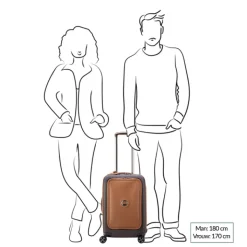 Handbagage Trolleys|Reistrolleys>Delsey Chatelet Air 2.0 Cabin Trolley 55 navy blue