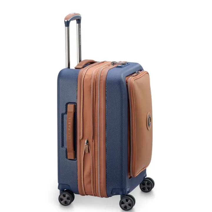 Handbagage Trolleys|Laptop Trolleys>Delsey Chatelet Air 2.0 Cabin Trolley 55 navy blue