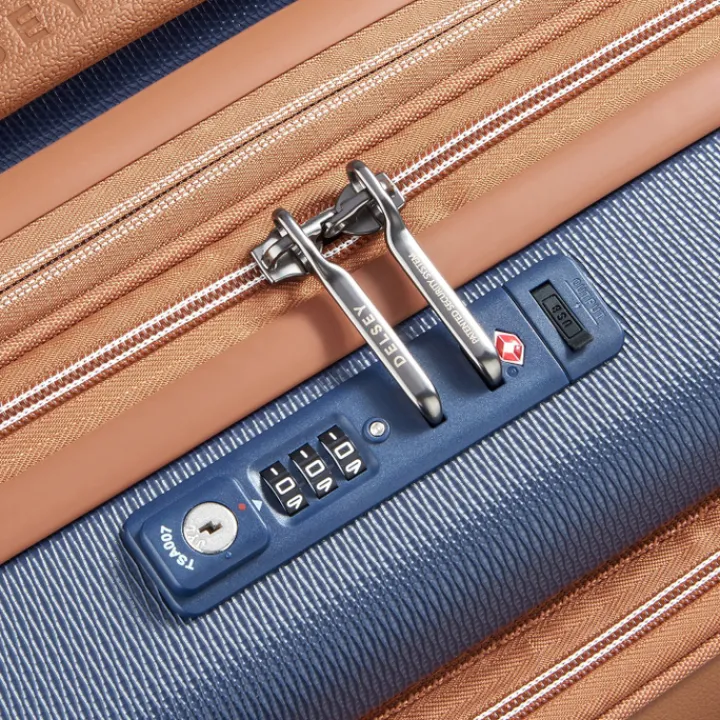 Handbagage Trolleys|Laptop Trolleys>Delsey Chatelet Air 2.0 Cabin Trolley 55 navy blue