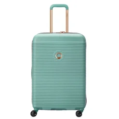 Reistrolleys|Reiskoffers>Delsey Freestyle 4 Wheel Trolley 67 pistache
