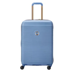 Reistrolleys|Reiskoffers>Delsey Freestyle 4 Wheel Trolley 67 himmelblau