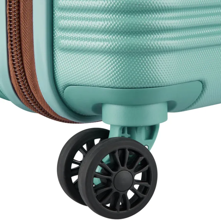 Reistrolleys|Reiskoffers>Delsey Freestyle 4 Wheel Trolley 76 pistache