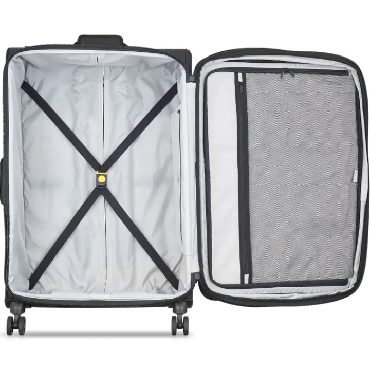 Reistrolleys|Reiskoffers>Delsey Maubert 2.0 Trolley 79 Expandable black