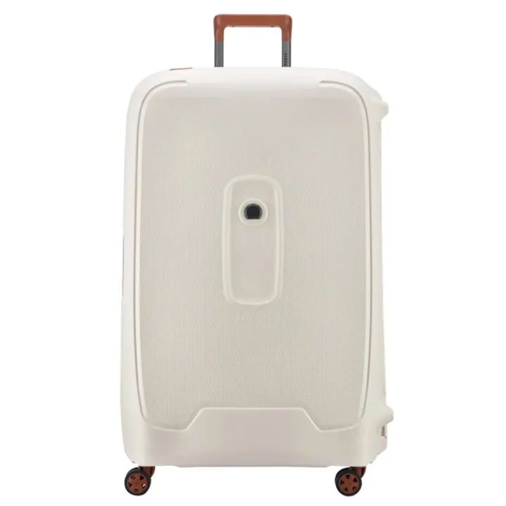 Reistrolleys|Reiskoffers>Delsey Moncey 4 Wheel Trolley 82 cm angora white