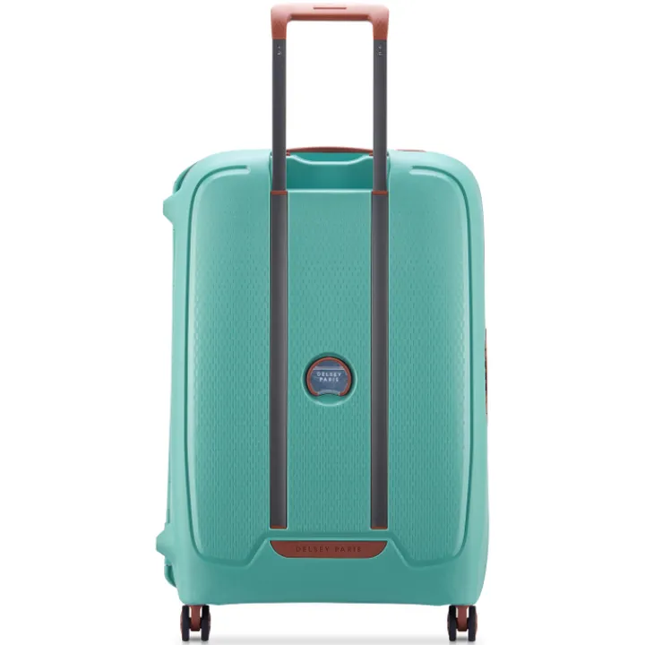 Reistrolleys|Reiskoffers>Delsey Moncey 4 Wheel Trolley 69 almond