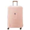 Reistrolleys|Reiskoffers>Delsey Moncey 4 Wheel Trolley 76 cm pink