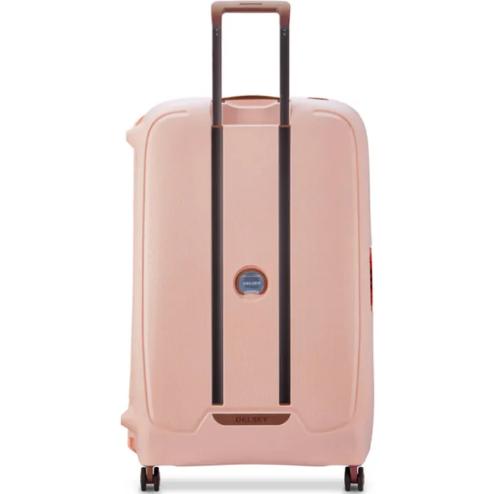 Reistrolleys|Reiskoffers>Delsey Moncey 4 Wheel Trolley 82 cm pink