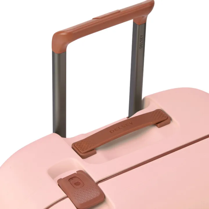 Reistrolleys|Reiskoffers>Delsey Moncey 4 Wheel Trolley 82 cm pink