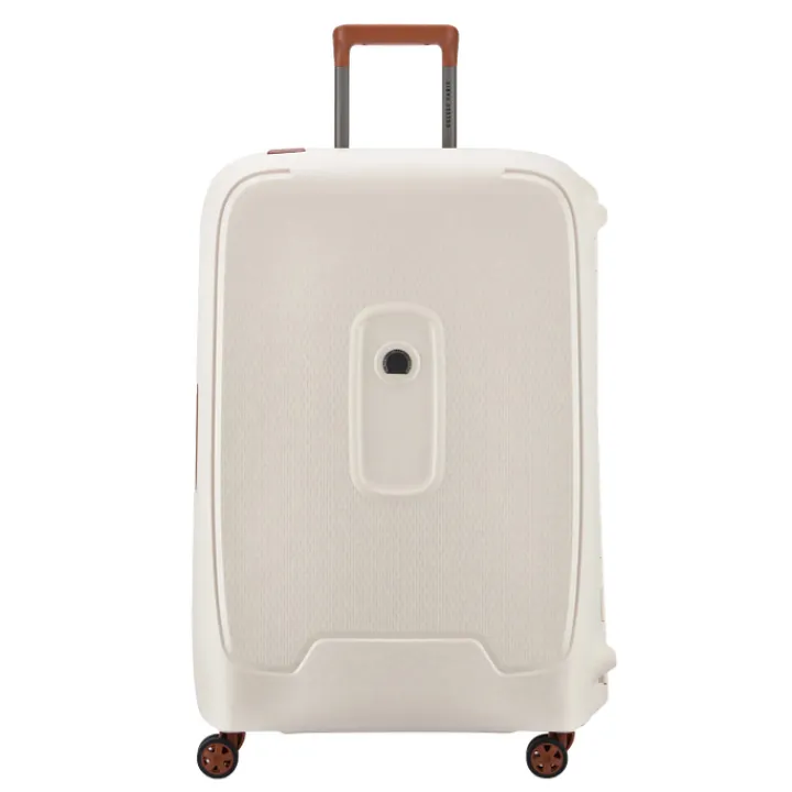 Reistrolleys|Reiskoffers>Delsey Moncey 4 Wheel Trolley 76 cm angora white