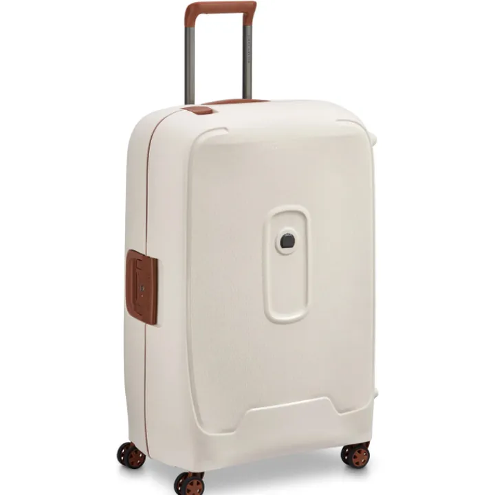 Reistrolleys|Reiskoffers>Delsey Moncey 4 Wheel Trolley 76 cm angora white