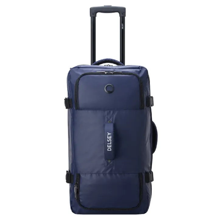 Heren Reistassen|Dames Reistassen>Delsey Raspail 2-Wheel Trolley Duffle Bag 64 blue