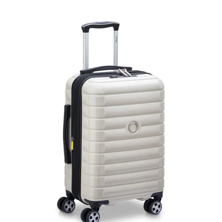 Handbagage Trolleys|Reistrolleys>Delsey Shadow 5.0 Cabin Trolley 55/35 Expandable ivory