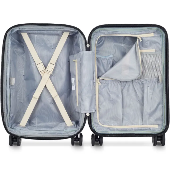 Handbagage Trolleys|Reistrolleys>Delsey Shadow 5.0 Cabin Trolley 55/35 Expandable ivory