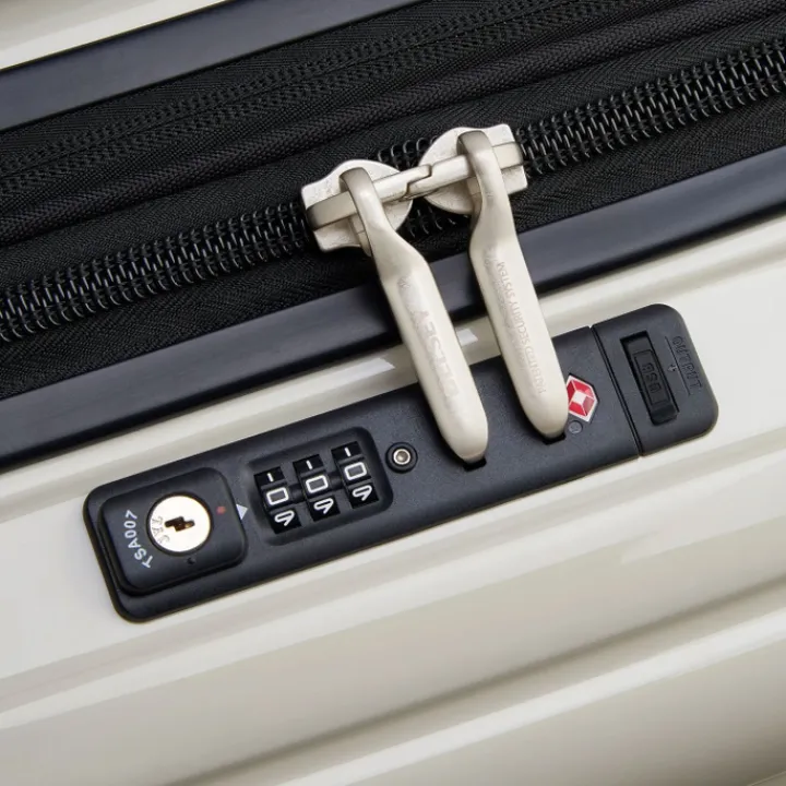 Handbagage Trolleys|Reistrolleys>Delsey Shadow 5.0 Cabin Trolley 55/35 Expandable ivory