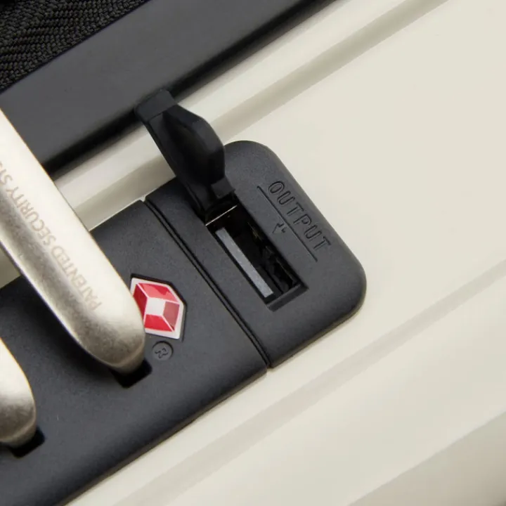 Handbagage Trolleys|Reistrolleys>Delsey Shadow 5.0 Cabin Trolley 55/35 Expandable ivory