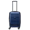 Handbagage Trolleys|Reistrolleys>Delsey Shadow 5.0 Cabin Trolley Front Pocket 55 Expandable blue