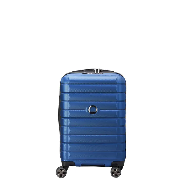 Handbagage Trolleys|Reistrolleys>Delsey Shadow 5.0 Cabin Trolley 55/35 Expandable blue