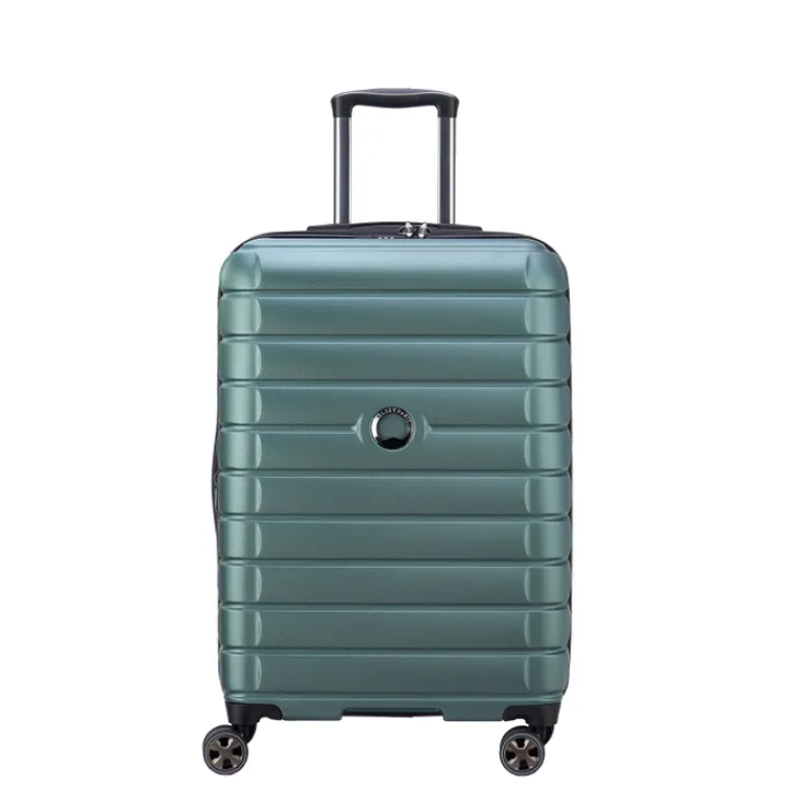 Reistrolleys|Reiskoffers>Delsey Shadow 5.0 Trolley 66 Expandable green