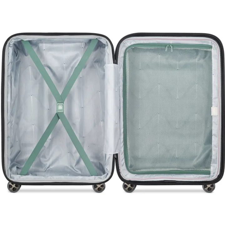 Reistrolleys|Reiskoffers>Delsey Shadow 5.0 Trolley 66 Expandable green