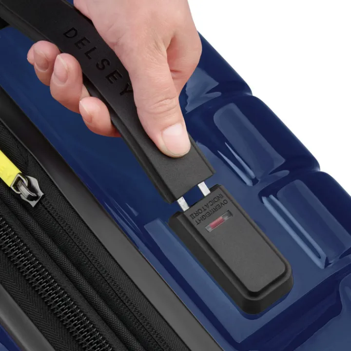 Reistrolleys|Reiskoffers>Delsey Shadow 5.0 Trolley 66 Expandable blue
